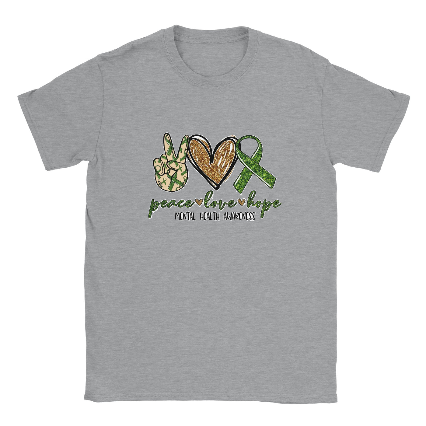 Got U - PEACE, LOVE, HOPE - Classic Unisex Crewneck T-shirt