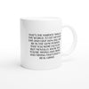 White 11oz Ceramic Mug